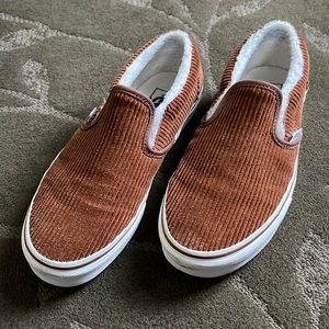 Vans Corduroy Slip Ons